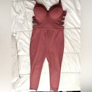 Mauve / Rose dust jumpsuit
